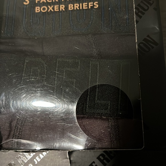 True Religion 3pk front fly boxer briefs for men. Size S - Picture 2 of 9